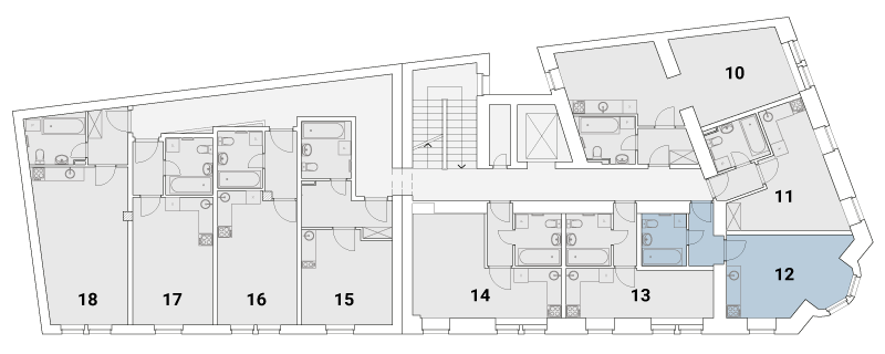 Rezidence Podolí - 3.NP - byt 12