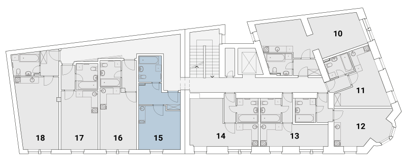 Rezidence Podolí - 3.NP - byt 15