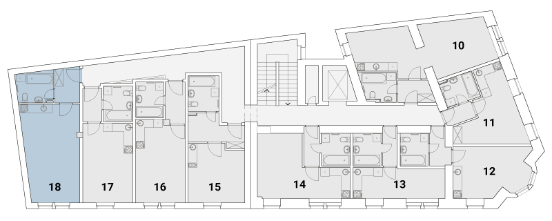 Rezidence Podolí - 3.NP - byt 18