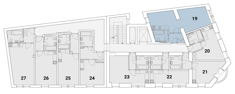 Rezidence Podolí - 3.NP - byt 19