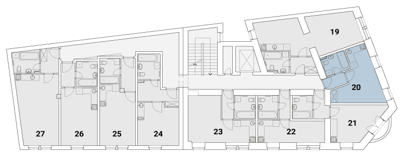 Rezidence Podolí - 3.NP - byt 20