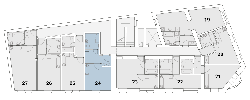 Rezidence Podolí - 3.NP - byt 24