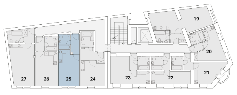 Rezidence Podolí - 3.NP - byt 25