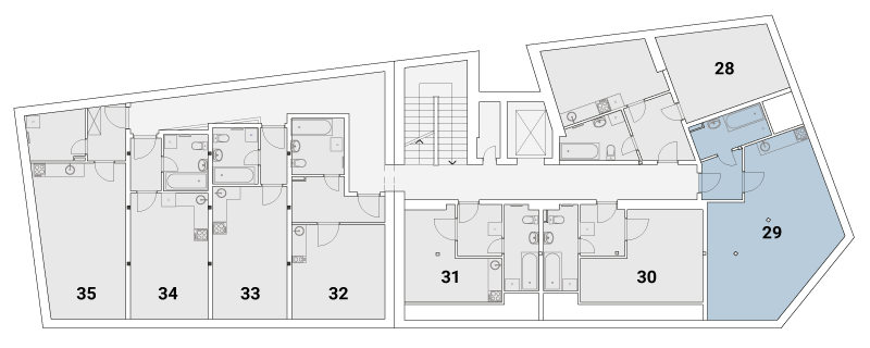 Rezidence Podolí - 2.NP - byt 29